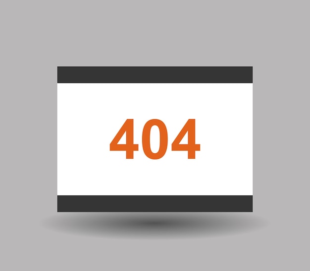 404 geïllustreerd