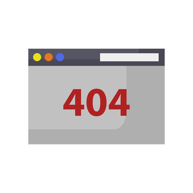 404 ページのエラーがベクトルに表示されます