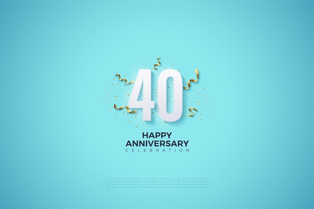 Празднование 40-летия.