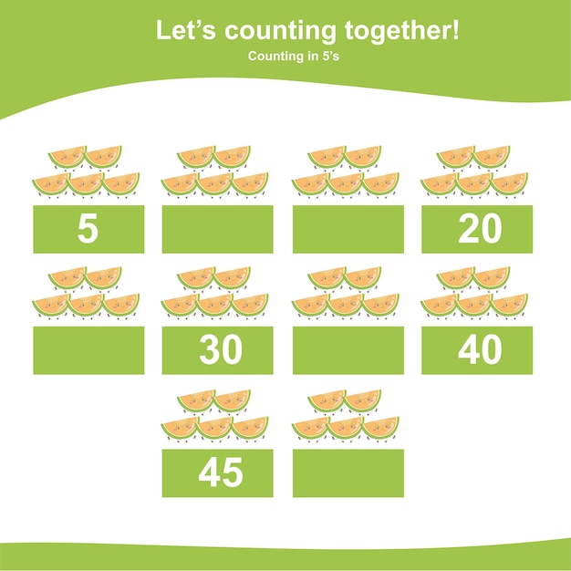 43 Counting in 5's Copy