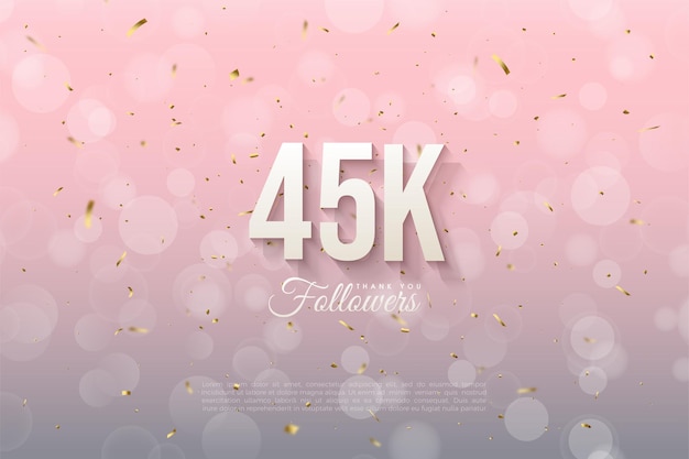 45k follower.