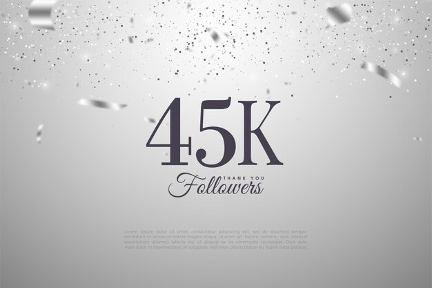 45k followers.