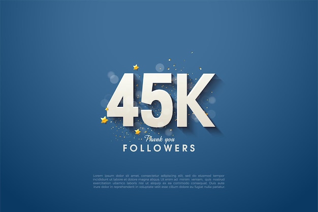 45k followers.