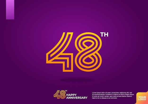 Логотип 48-й годовщины
