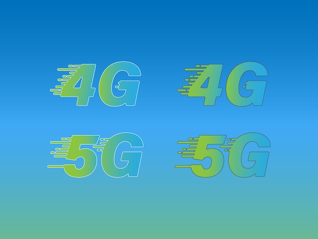 4g 5g сеть телекоммуникации скорость интернета