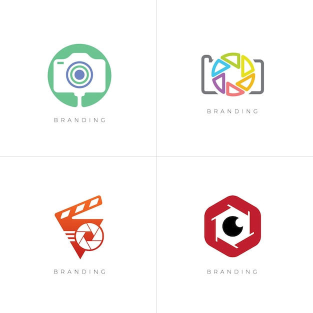 4in1 Bundle - Набор векторных логотипов для фотографий