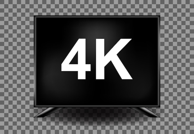 4K empty monitor
