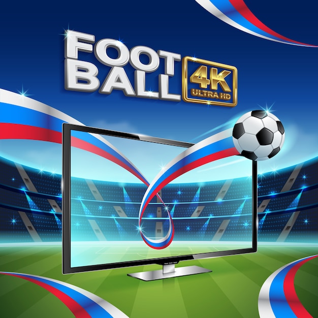 4K ultra hd live voetbal wereldkampioenschap