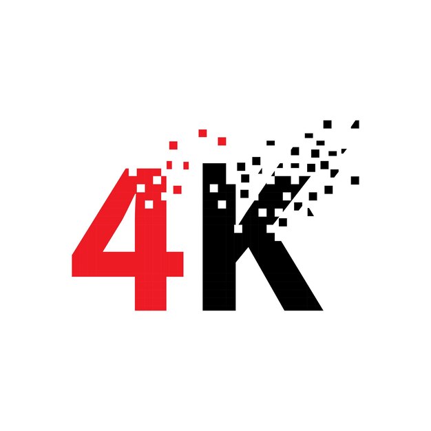 4K Ultra HD vector