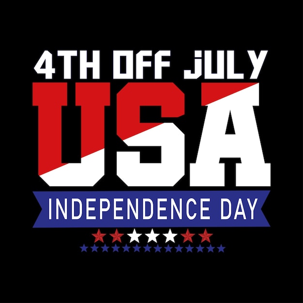 4th of July American Independence day vector tshirt design