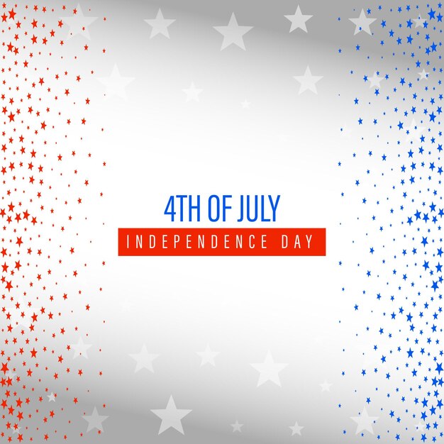 Vector 4th july american independence day