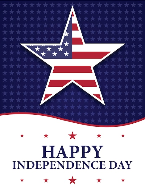 Vector 4th of july background