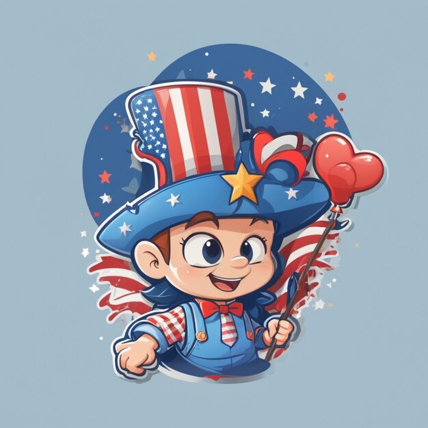 4th of july vector backgrounds