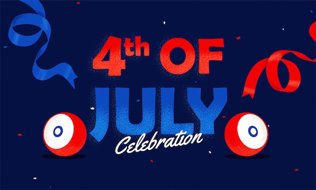 4th of july celebration design