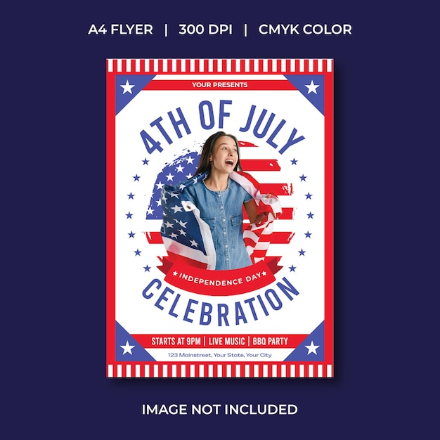 4th of july flyer