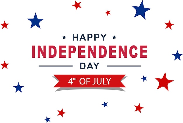 4th of july graphics sticker design 8