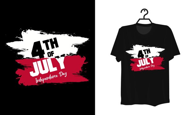 4th of July Independence day tshirt design premium vector