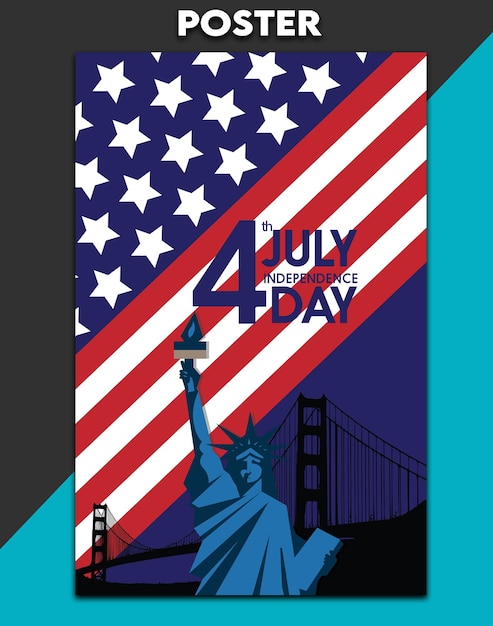4th of july poster