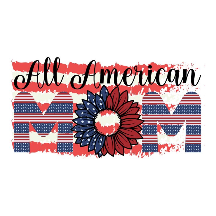 वेक्टर 4th of july sublimation design bundle