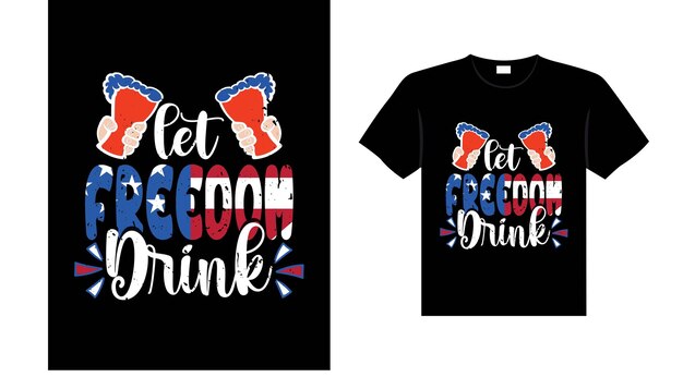 4th july t shirt design united states independence day celebration