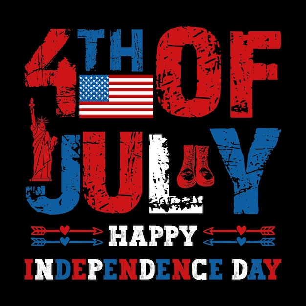 4th Of July T shirt Design