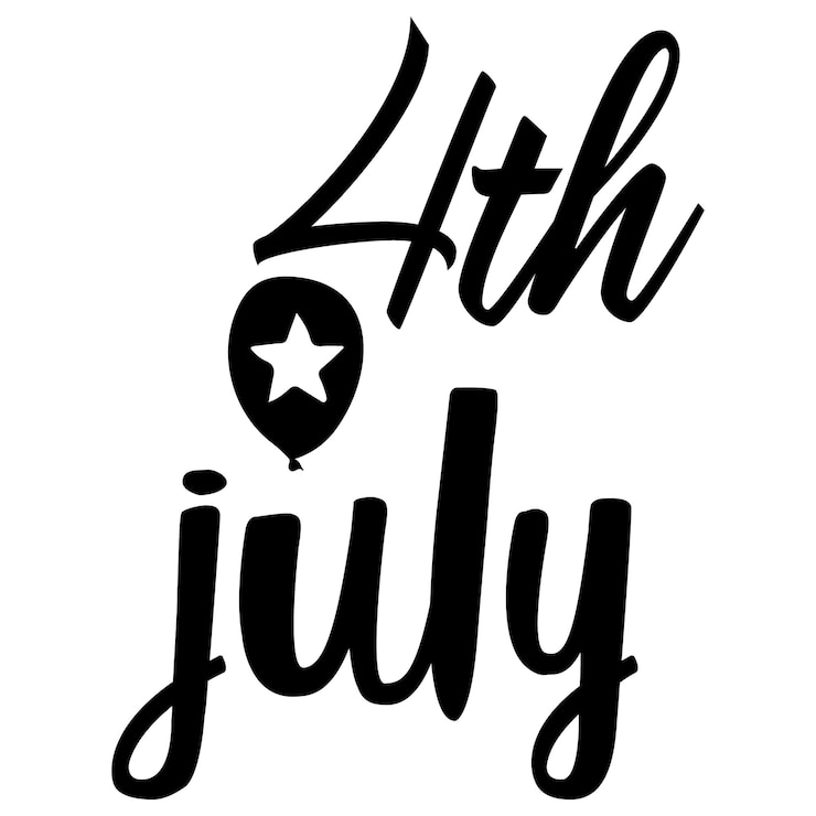 Vector 7월 4일 티셔츠 디자인