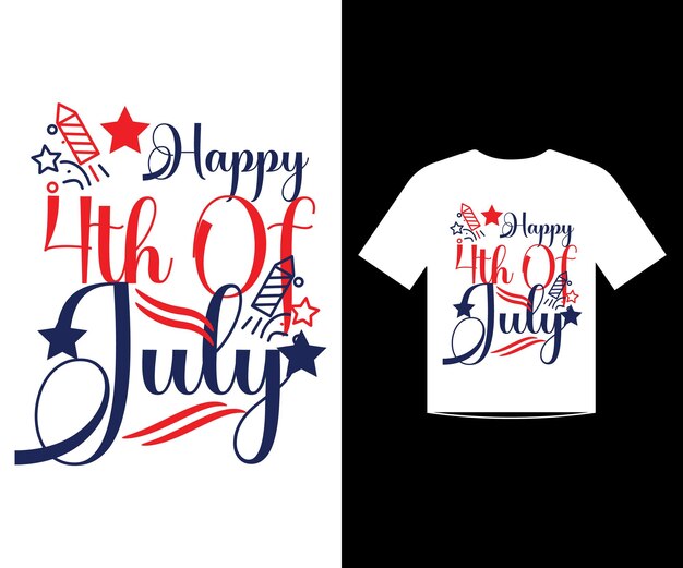 4th of July tshirt design4th of Julay Independence day t shirt template design vector