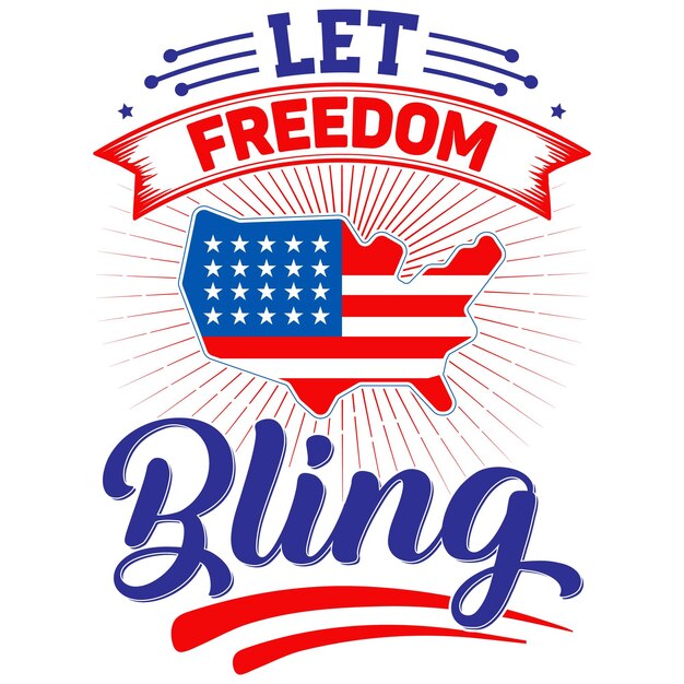 4th of july tshirt design