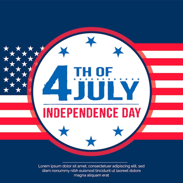 4th of July United States Independence Day celebration