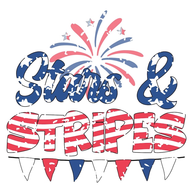 4th of july vector design