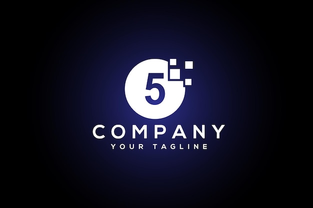 5 Nummer Logo