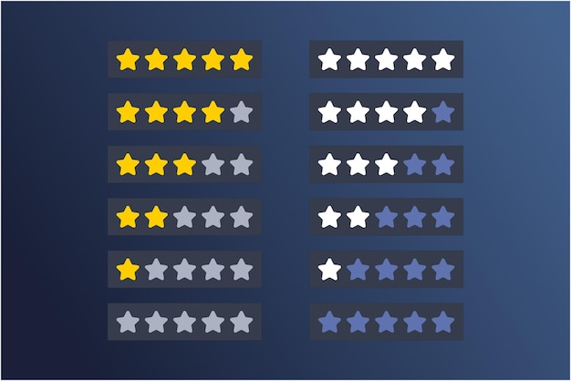 5 star rating