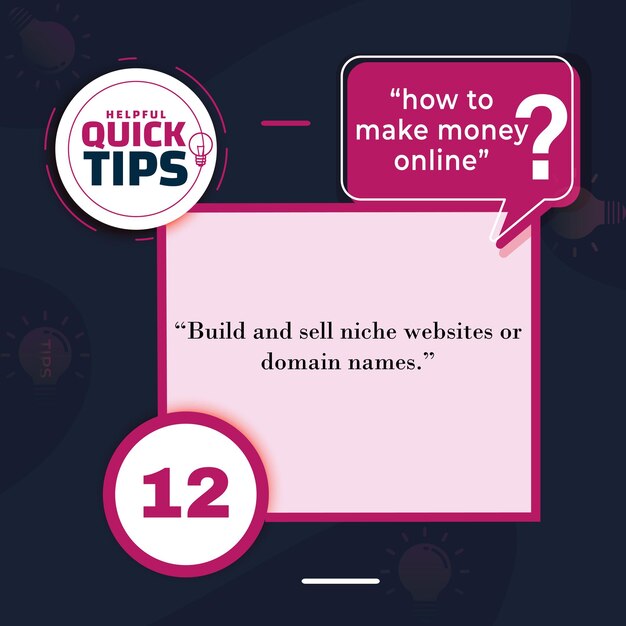 50 tips how to make money online