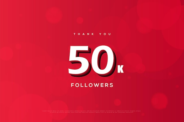 50k followers celebration.