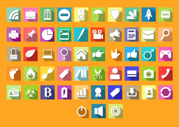 53 icons pack