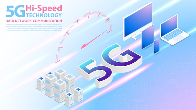 5g 고속 기술 데이터 네트워크 통신 무선 인터넷