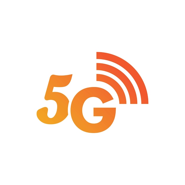 5g 아이콘 템플릿 벡터 로고 그림