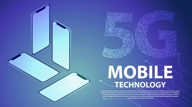 5g мобильные технологии фон