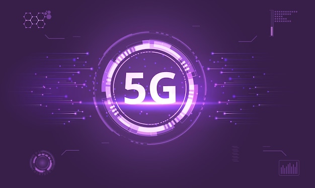 벡터 5g 네트워크 기술