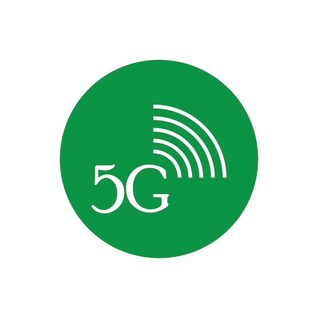 5g pictogram sjabloon vector logo afbeelding