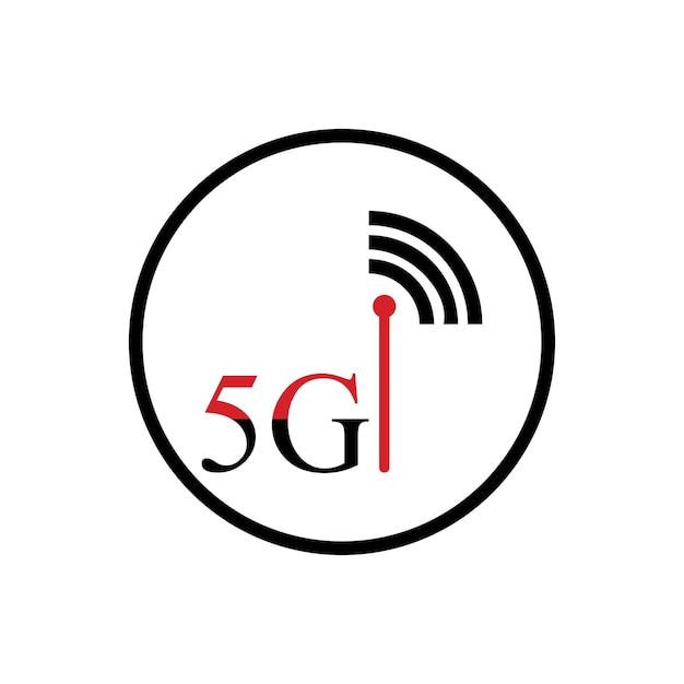 5g pictogram sjabloon vector logo afbeelding