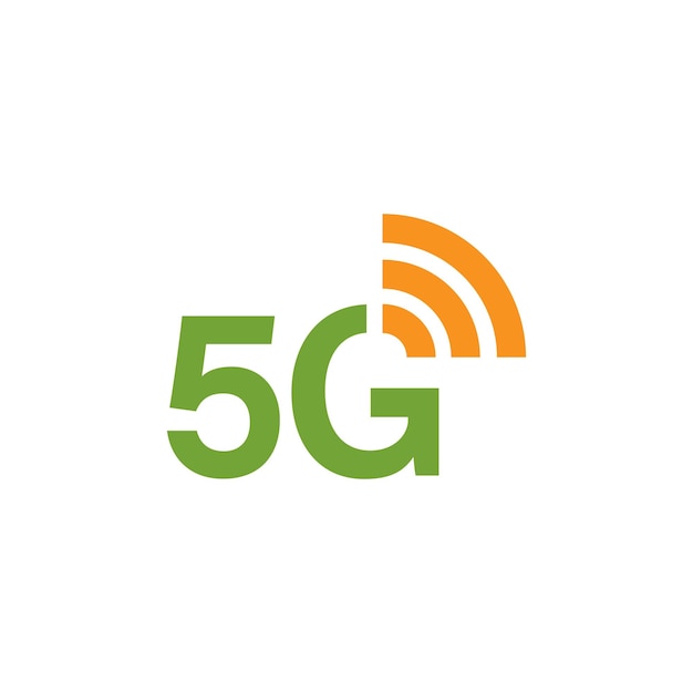 5G беспроводной интернет Wi-Fi соединение в плоском стиле Глобальная сетевая векторная иллюстрация на изолированном фоне Знак горячей точки бизнес-концепция