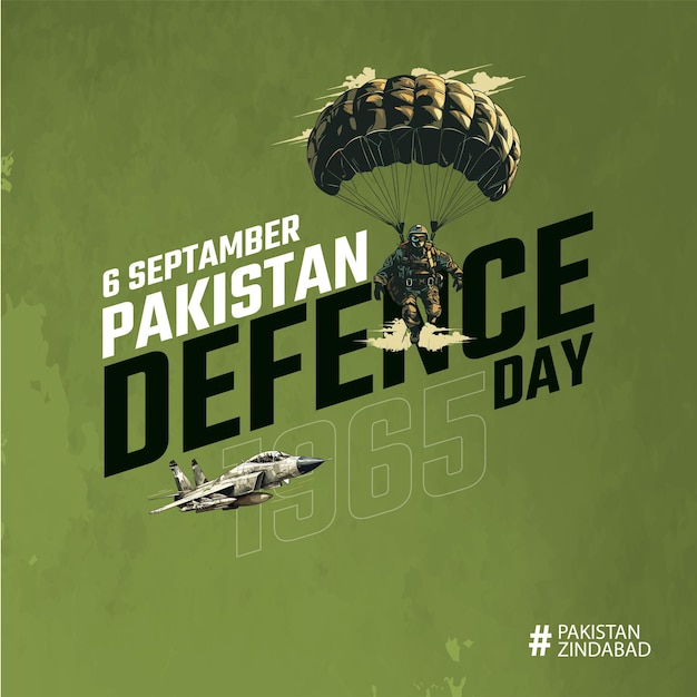 Vector 6 september defensiedag pakistan