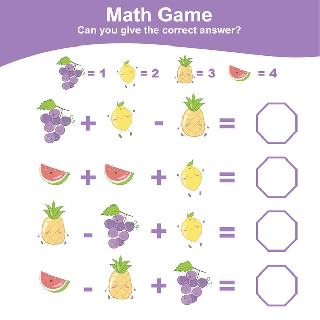 62 Math Game