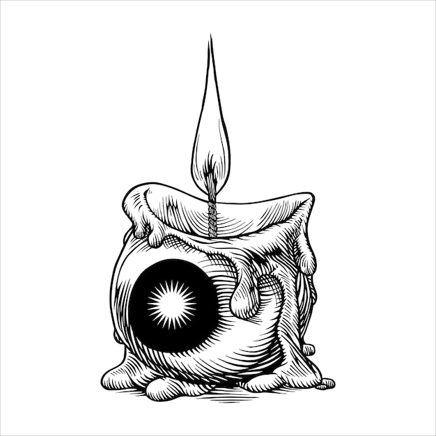 Vector 7 candle eyes