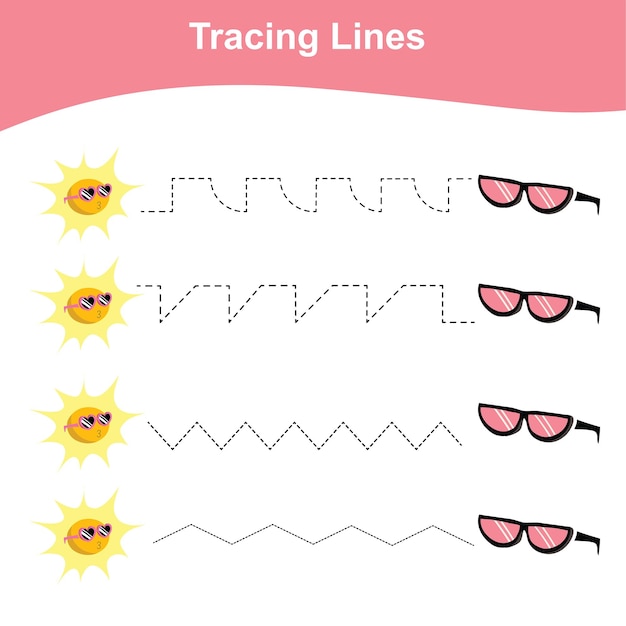 70 Tracing Lines