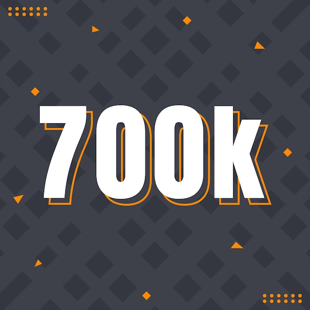 700.000 follower sui social media