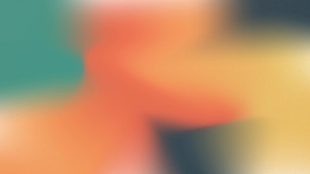 70s vintage regenboogkorrelige gradiënt met ruis textuur Kleurige gradiënt achtergrond