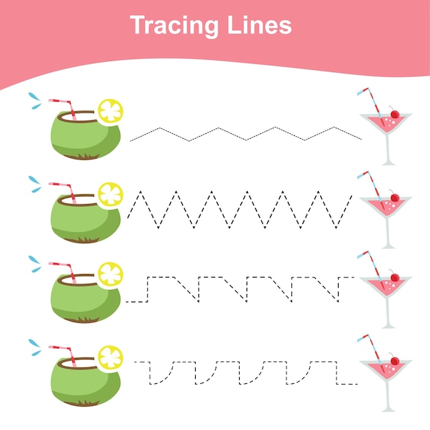 72 tracing lines