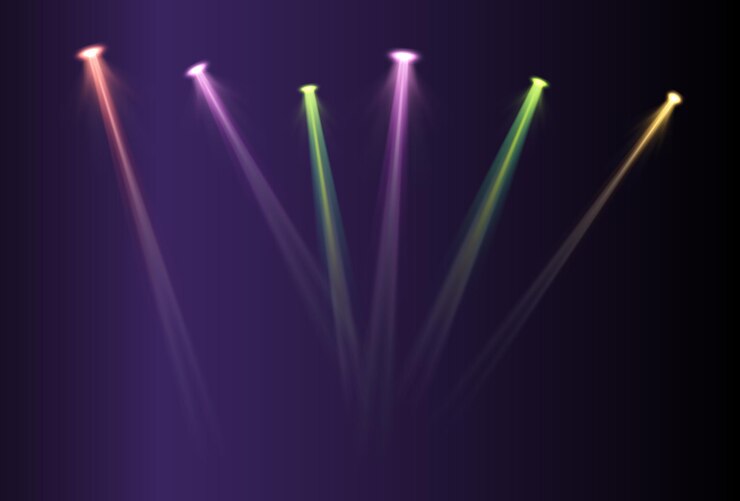 Vector 7548 party beam concept illustration